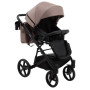 Коляска 2 в 1 Bair Kiwi Soft BKS-857 темный капучино