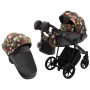 Коляска 2 в 1 Adamex Porto Flowers-PR-1