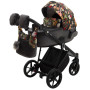 Коляска 2 в 1 Adamex Porto Flowers-PR-1