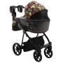 Коляска 2 в 1 Adamex Porto Flowers-PR-1