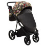 Коляска 2 в 1 Adamex Porto Flowers-PR-1