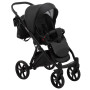 Коляска 2 в 1 Bair Next кожа 100% 36 черный