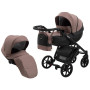 Коляска 2 в 1 Bair Next Soft 03 темный капучино