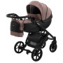 Коляска 2 в 1 Bair Next Soft 03 темный капучино