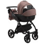 Коляска 2 в 1 Bair Next Soft 03 темный капучино
