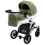 Коляска 2 в 1 Bair Next White Soft 71 зелений