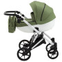 Коляска 2 в 1 Bair Next White Soft 71 зелений