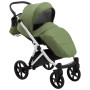 Коляска 2 в 1 Bair Next White Soft 71 зелений