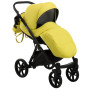 Коляска 2 в 1 Bair Next кожа 100% 27 желтый