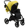 Коляска 2 в 1 Bair Next кожа 100% 27 желтый