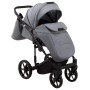 Коляска 2 в 1 Adamex Porto Light Tip TK-60 темно-серый