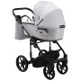 Коляска 2 в 1 Adamex Porto Light Tip TK-1 світло-сірий