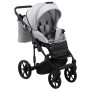 Коляска 2 в 1 Adamex Porto Light Tip TK-1 світло-сірий