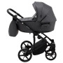 Коляска 2 в 1 Adamex Porto Light Tip TK-57 графит