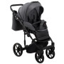 Коляска 2 в 1 Adamex Porto Light Tip TK-57 графит