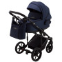 Коляска 2 в 1 Adamex Porto Light Tip TK-12 темно-синий
