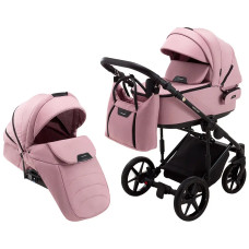 Коляска 2 в 1 Adamex Porto Light Tip TK-24 розовый