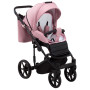 Коляска 2 в 1 Adamex Porto Light Tip TK-24 розовый