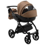 Коляска 2 в 1 Bair Next шкіра 100% 38 карамель
