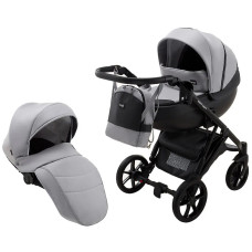 Коляска 2 в 1 Bair Next Soft 31 серый