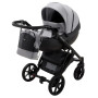 Коляска 2 в 1 Bair Next Soft 31 сірий