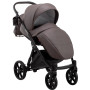 Коляска 2 в 1 Bair Next кожа 100% 35 темный капучино