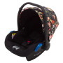 Автокресло Adamex Kite Flowers FL1 черный (цветы)