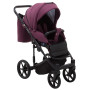 Коляска 2 в 1 Adamex Porto Light Tip TK-80 бордо
