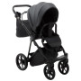 Коляска 2 в 1 Adamex Porto ECO кожа 100% SA-5 графит