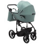 Коляска 2 в 1 Adamex Porto Light ECO кожа 100% SA-20 нефрит