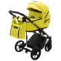 Коляска 2 в 1 Adamex Porto Light ECO кожа 100% SA-22 желтый