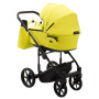 Коляска 2 в 1 Adamex Porto Light ECO кожа 100% SA-22 желтый