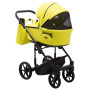 Коляска 2 в 1 Adamex Porto Light ECO кожа 100% SA-22 желтый