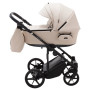 Коляска 2 в 1 Adamex Porto Light ECO кожа 100% SA-8 бежевый