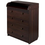 Пеленальный комод Babyroom CMD-04 Big  орех темный