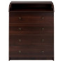 Пеленальный комод Babyroom CMD-04 Big  орех темный