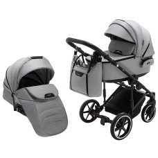 Коляска 2 в 1 Adamex Porto Light Tip TK-83 серый