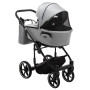Коляска 2 в 1 Adamex Porto Light Tip TK-83 серый