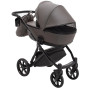 Коляска 2 в 1 Bair Tokyo кожа 100% 35 темный капучино