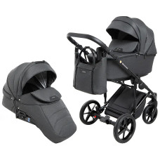 Коляска 2 в 1 Adamex Porto Light Tip TK-79 черный