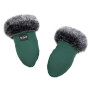 Рукавицы Bair Northmuff  зеленый (jungle green)