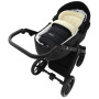 Зимний конверт Babyroom Wool №20 c удлинением  black (черный