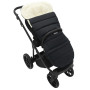 Зимний конверт Babyroom Wool №20 c удлинением  black (черный