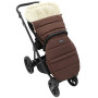 Зимний конверт Babyroom Wool №20 c удлинением  chocolate (шоколад)