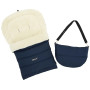 Зимний конверт Babyroom Wool №20 c удлинением  navy blue (темно-синий)
