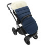 Зимний конверт Babyroom Wool №20 c удлинением  navy blue (темно-синий)