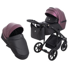 Коляска 2 в 1 Adamex Mobi Air (Thermo) ECO кожа 100% SD-34