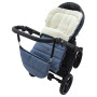 Зимний конверт Babyroom Wool №20 c удлинением  jeans blue (синий)