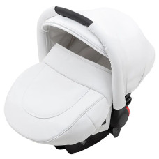 Автокресло Adamex Carlo кожа 100% SA-1 белый