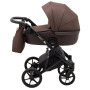 Коляска 2 в 1 Bair Marcel Light BML-02 шоколад - шоколадная кожа
